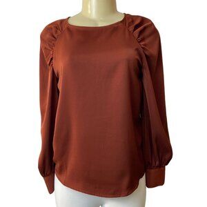 Banana Republic Women’s Terracotta Blouse Sz XS